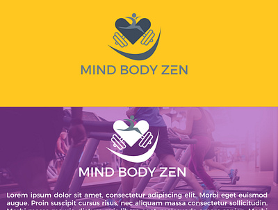Mind body zen animation brand design brand identity flat icon logo logodesign minimal typography website