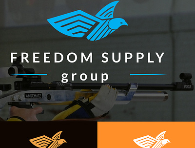 freedom supply group brand design brand identity flat icon illustration logo logodesign minimal typography vector