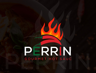 perrin brand design brand identity flat illustration logo logodesign minimal type typography vector