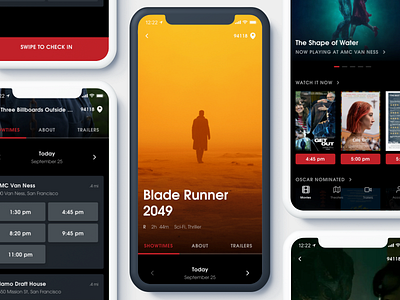 MoviePass Redesign - iOS