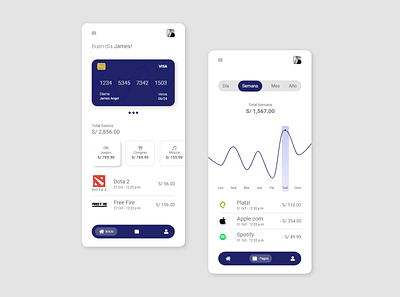 CARD mobile app ui ux uxdesign