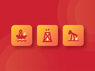 Rig app branding design drilling exploration gas graphic design illustration logo offshore rig oil onshore rig rig ui ux vector