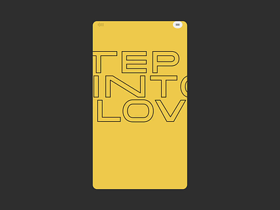 Aldo™ Step into Love · Introduction animation art direction branding interactive interactive video maniesto mobile design mobile experience mobile ui splashscreen story storytelling typography typography animation webdesign