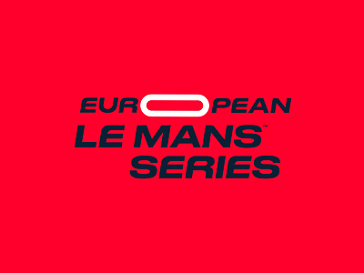 European Le Mans Series™ · Logo automobile bold branding circuit colors font identity logo racing typo typography