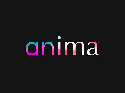 Anima™ · Logo branding evolution font humanist identity logo moonshot typo typography