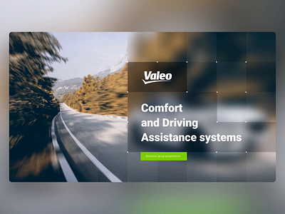 Valeo - PowerPoint Slides animation automotive car design digital microsoft powerpoint slide design slides supplier technology ui