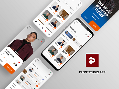 Prepp Studio Mobile APP app branding design illustration mobile mobile app ui ux