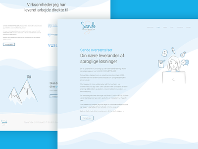 Translator website design illustration modern translate translator web webdesign wordpress yootheme