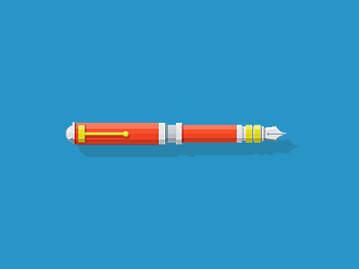 A Simple Pen after effects flat graphics motion pen vector