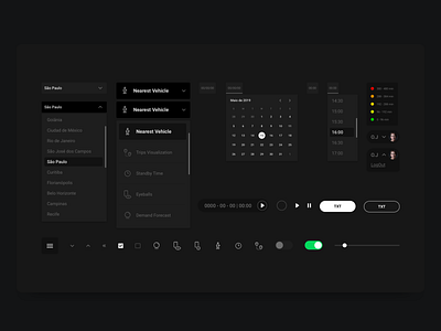 Dark theme - UI Kit