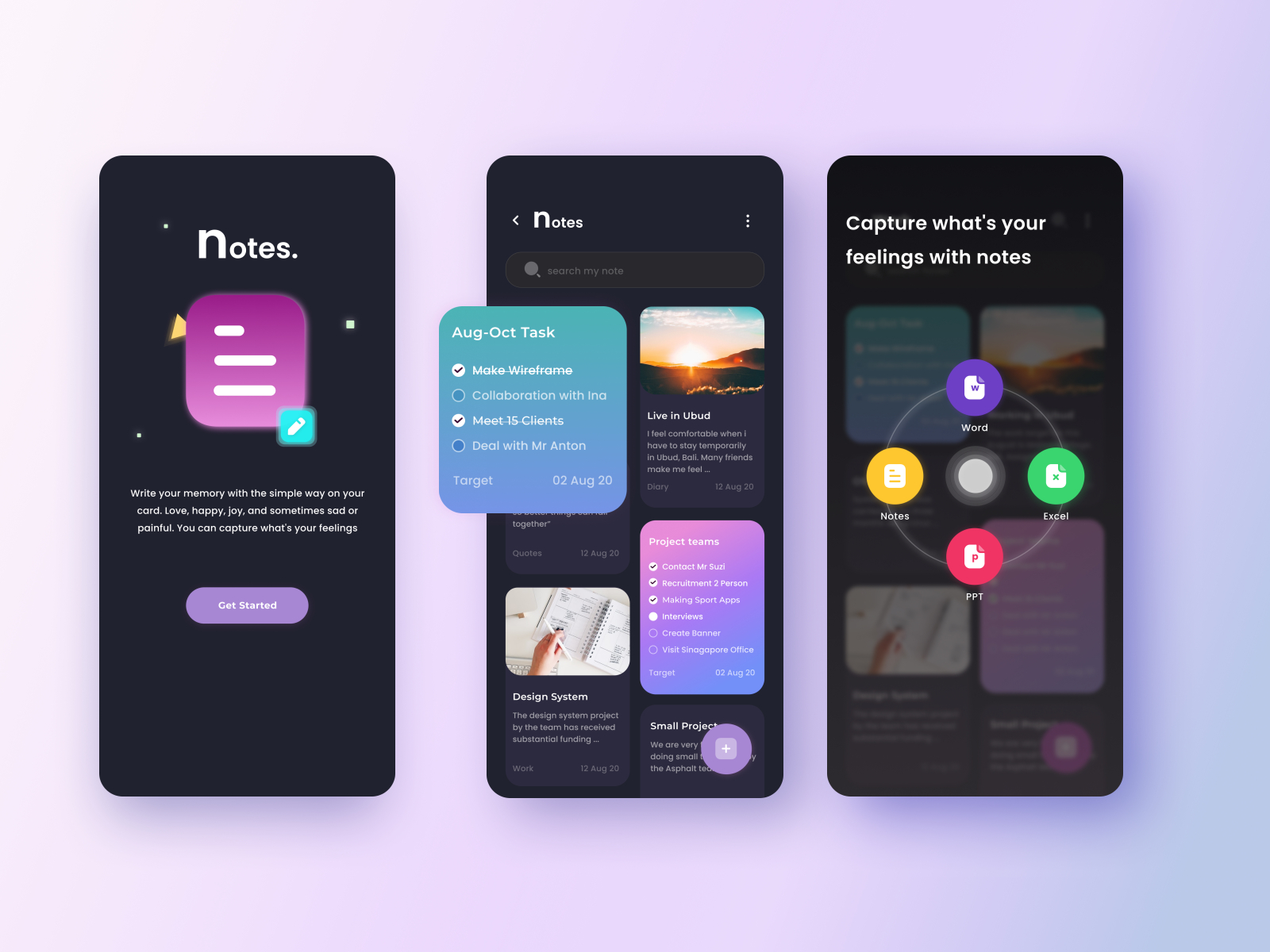 Notes App by nna.shabrina on Dribbble