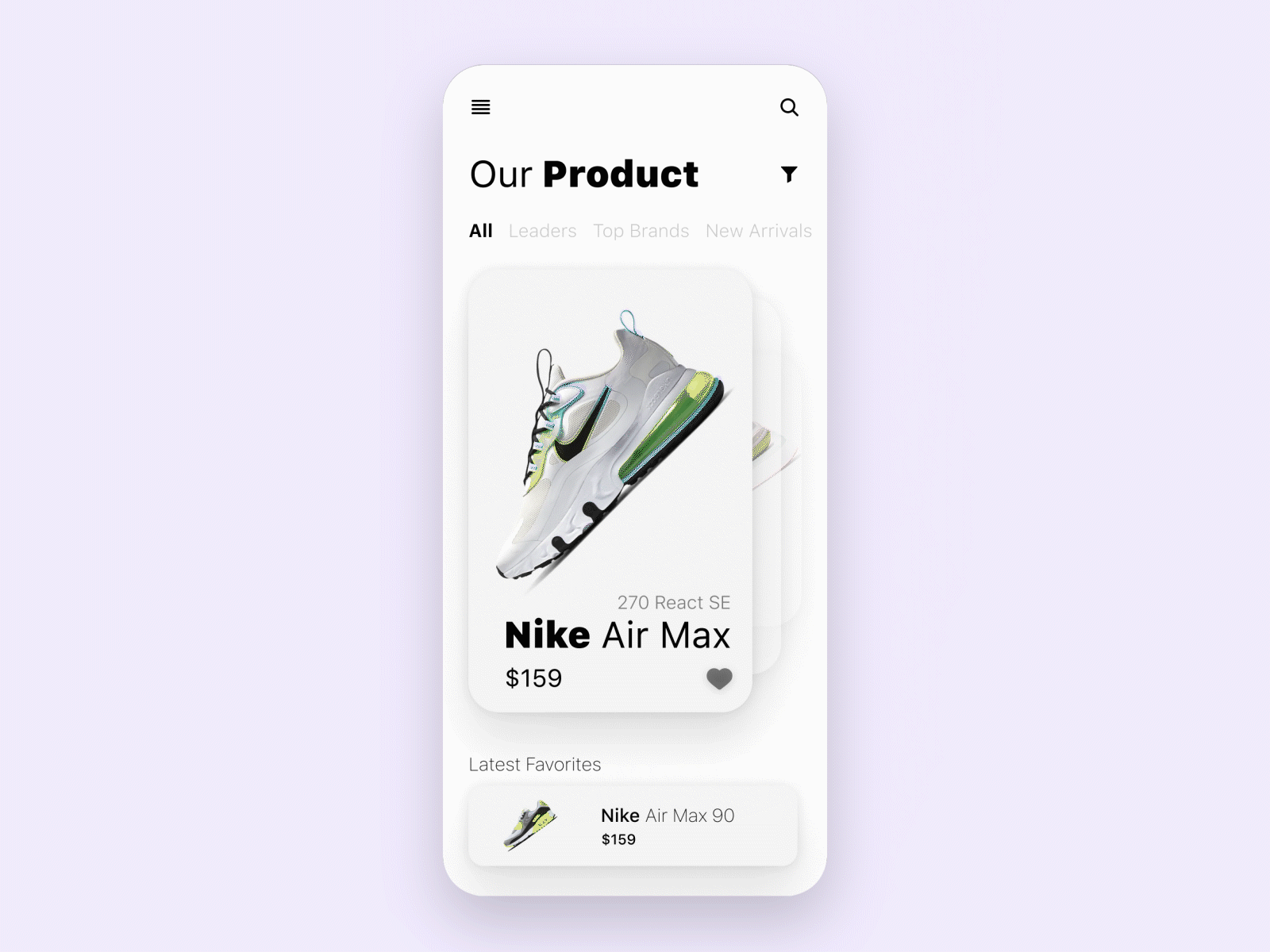 NIKE aftereffects app design ecommerce figma mobile mobile app mockup ui ux