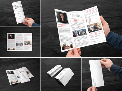 The Bucket List Project Foundation Tri-fold Brochure adobe indesign brochure design layout