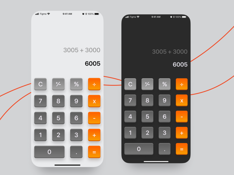 Calculator Screens Daily UI Challenge by Ibrahim on Dribbble