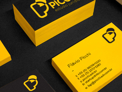 Picchi Estúdio Jurídico brand branding design logo marca