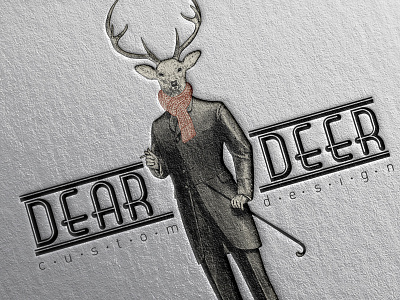 Deerdear branding design logo marca