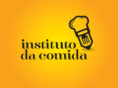Instituto da comida brand branding logo marca