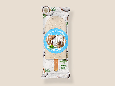 Ice Cream Coconut packaging