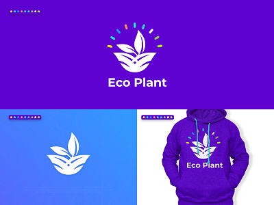 Eco plant premade logo