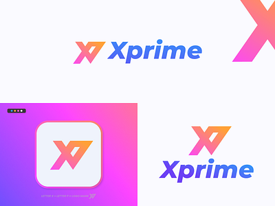 Xprime Logo Design