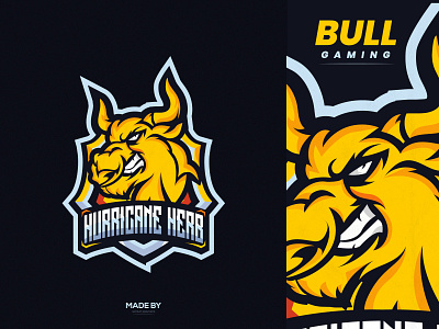 Bull Gaming mascot logo