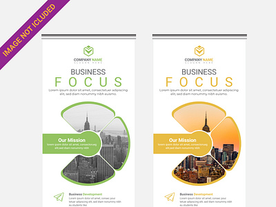 Corporate Busines Roll up banner design template  10