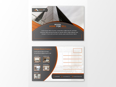 Real estate Postcard advertisement banner design branding bundle template business conference business event signage conference conference print template bundle construction worker entrepreneur