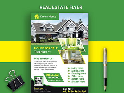 Real estate flyer