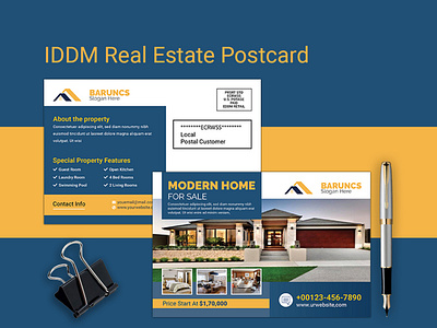 Real estate Iddm postcard 1