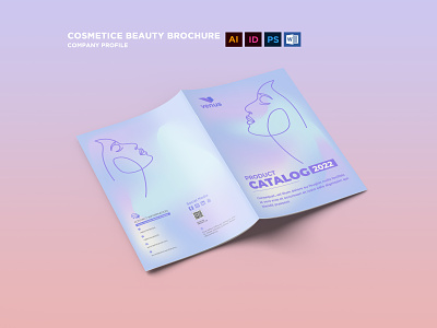 cosmetic beauty brochure, company profile