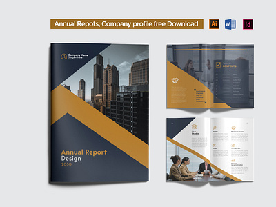 Annual Report, company profile free download