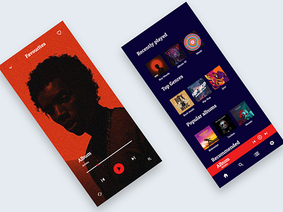 music player app design app design art figma music music player musicapp musician uidesign uiux