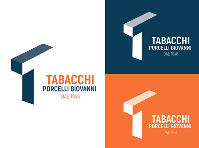 Tabacchi Logo Design advertising brand design branding design designer flatdesign graphicdesigner logo logodesign