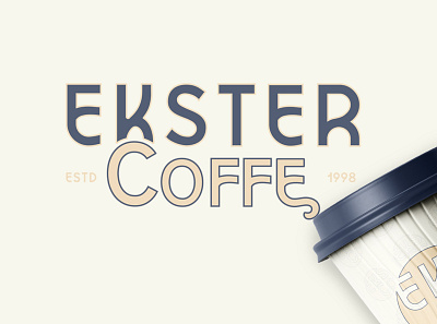 EKSTER COFFE - Brand Design advertising brand brand design branding design flatdesign graphic design logo logodesign vector