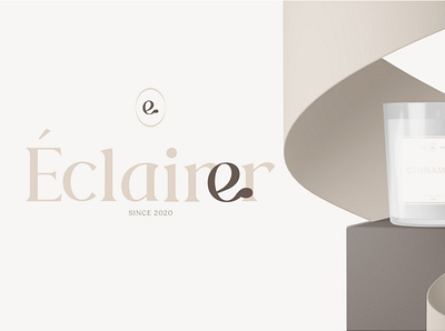 Éclairer - Brand Design advertising brand design branddesign branding design flatdesign graphic design illustration logo logodesign