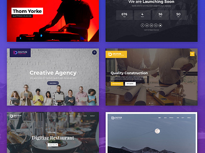 Digitize - Creative Multi-Concept Theme