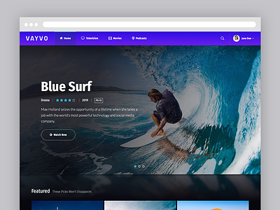 Vayvo - Media Streaming & Membership Theme membership streaming themeforest video wordpress