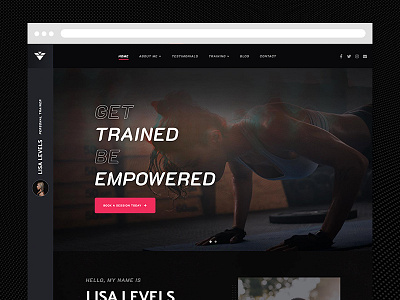 Solestep - Single Trainer Theme envato gym themeforest wordpress