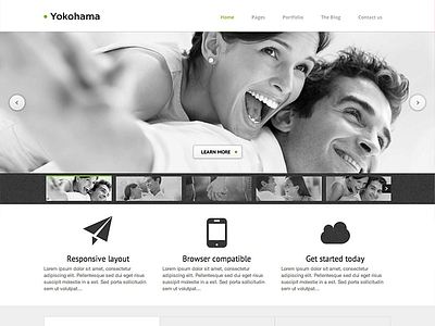 Yokohama WordPress Theme responsive theme themeforest website wordpress