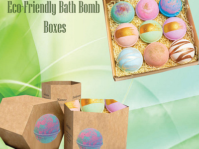 Eco friendly bath bomb boxes