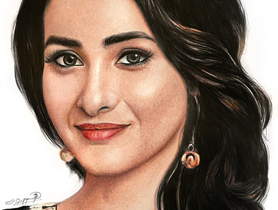 Priya Color Pencil Portrait art artist character design chratcter color color portrait design drawing fine art fine arts graphic design illustration pencil sketch portrait sketch