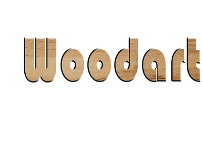 wooden Texr typography