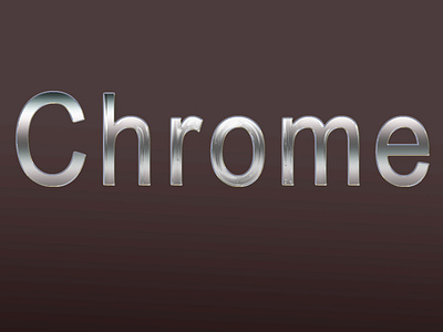 Chrome Text