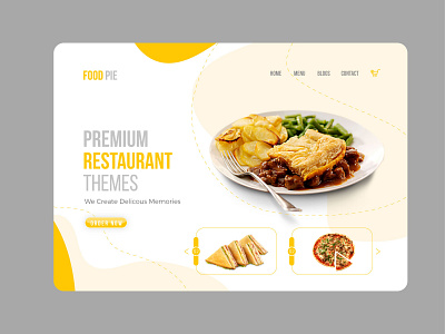 Food Template Designs Themes Templates And Downloadable Graphic Elements On Dribbble