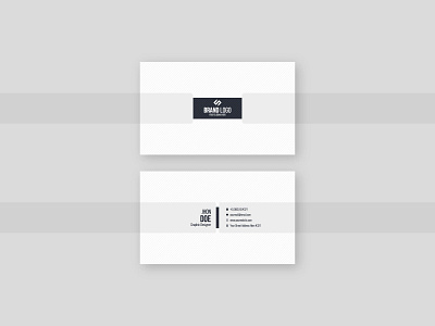 Simple Business Card business card card card design cards creative design design graphic design simple vector