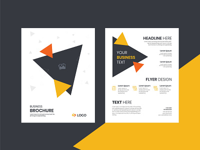 Business Brochure branding brochure brochure design creative design design flyer flyers graphic design illustrator print vector