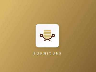 Furniture Logo branding creative design design furniture logo graphic design lettering logo logo design vector