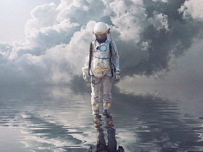 Astro Dreams composite digitalart photo manipulation photoshop reflection sci-fi scifi surreal