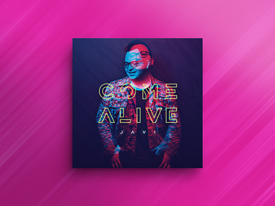 Come Alive | Cover Art album covert art glitch music overlay