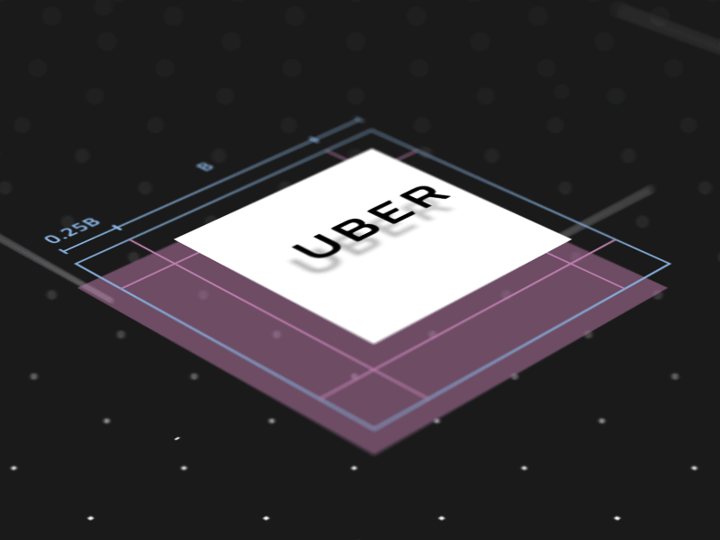 Uber Motion Guidelines after effects animation branding design digital guideline lines logo loop minimal minimalist motion motion graphics proportion tech uber